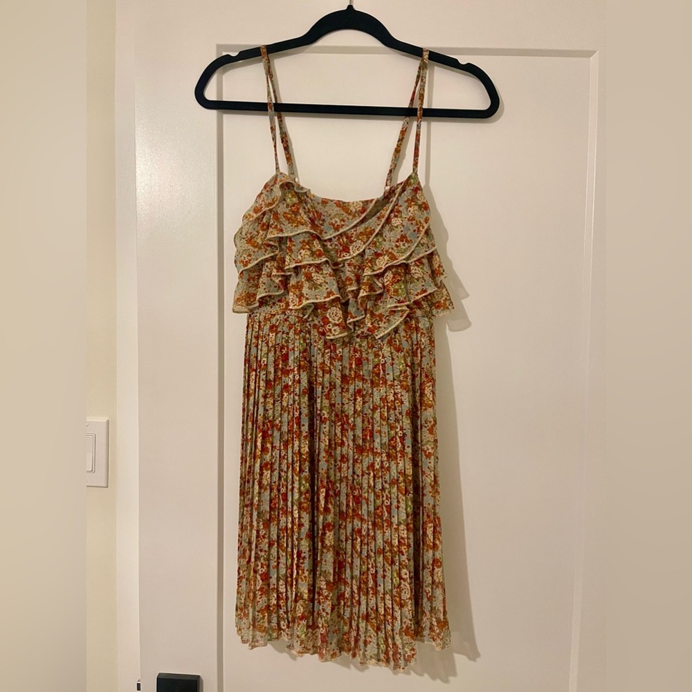 Frilly ruffled sundress